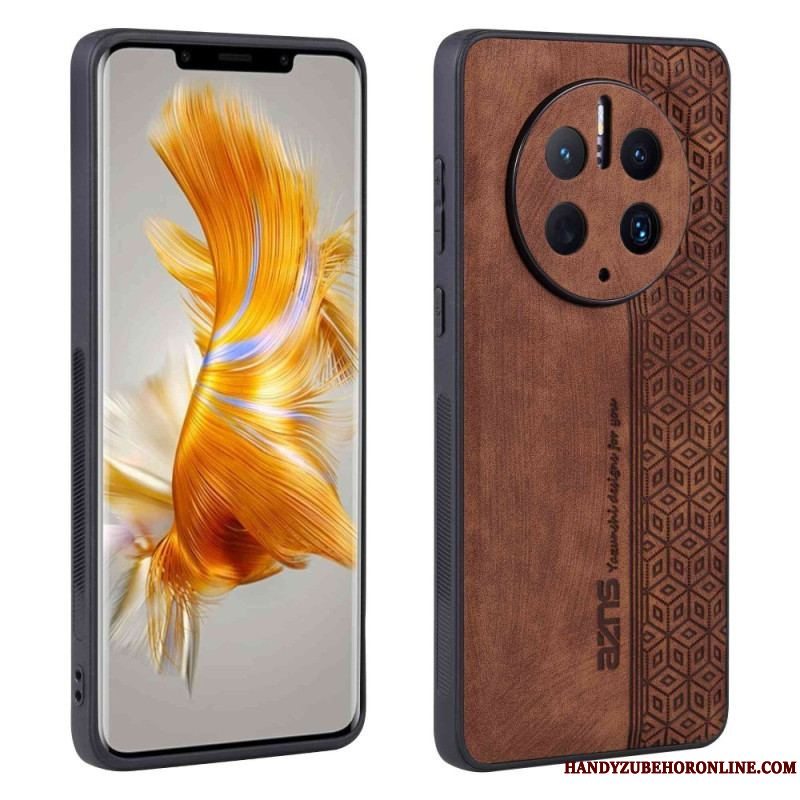 Cover Huawei Mate 50 Pro Azns Lædereffekt