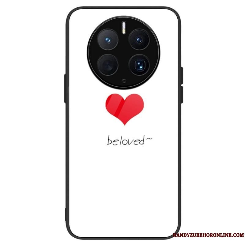 Cover Huawei Mate 50 Pro Hjerte Af Hærdet Glas