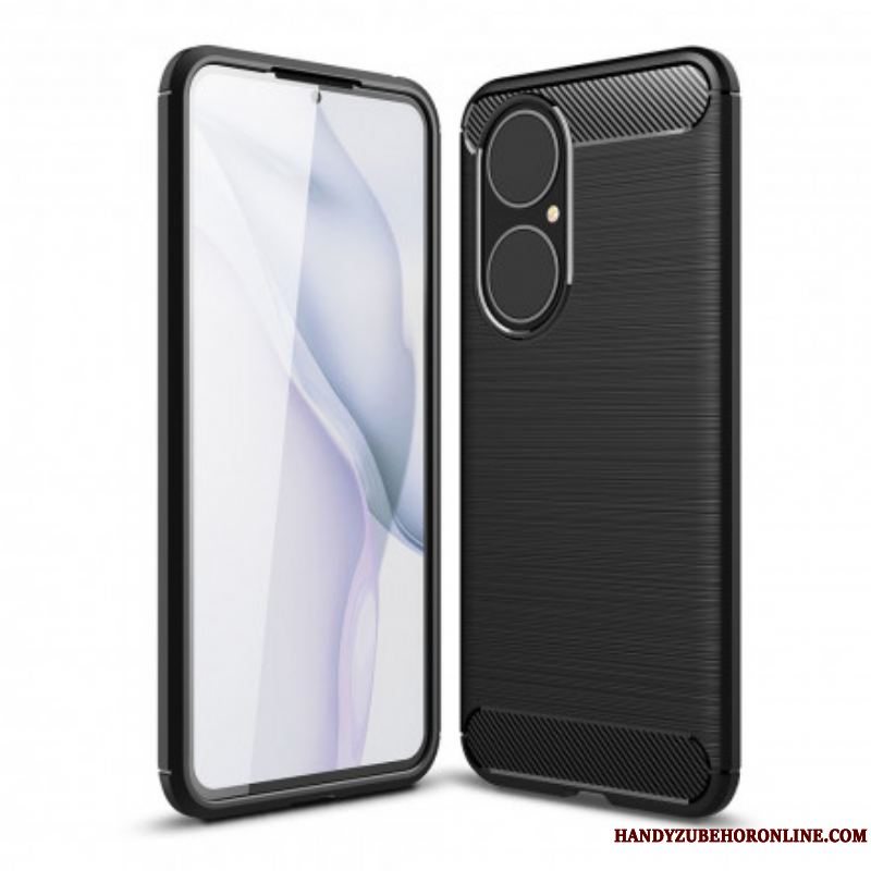 Cover Huawei P50 Børstet Kulfiber