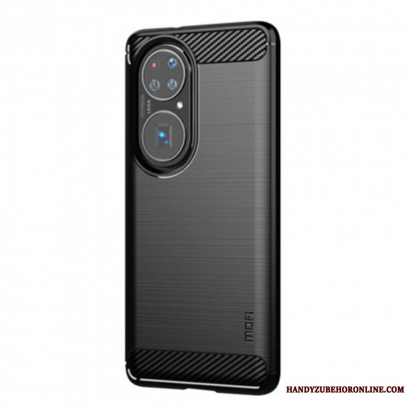 Cover Huawei P50 Mofi Børstet Kulfiber