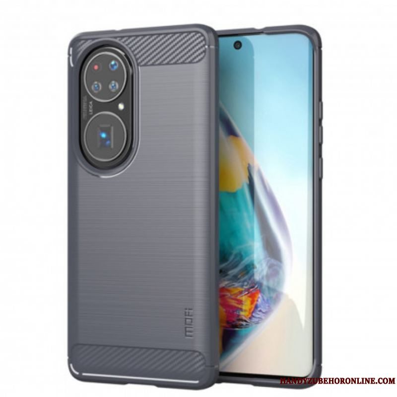 Cover Huawei P50 Mofi Børstet Kulfiber