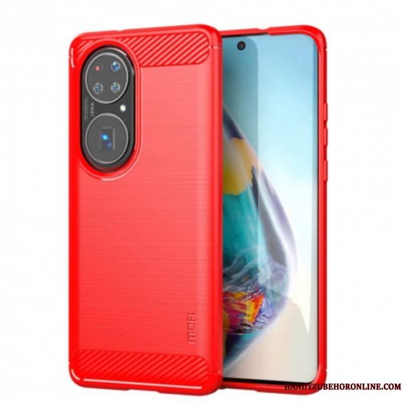 Cover Huawei P50 Mofi Børstet Kulfiber