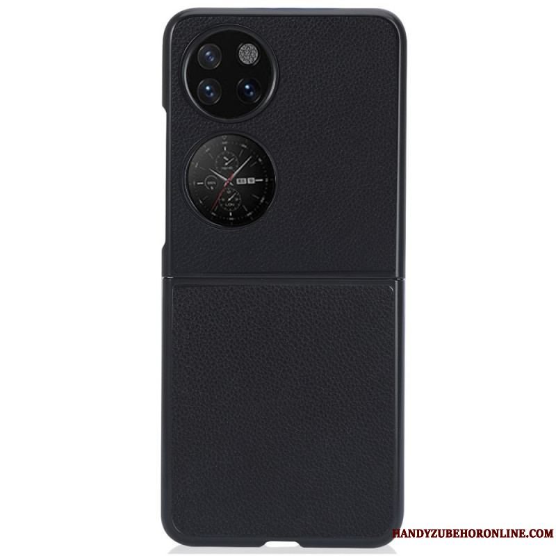 Cover Huawei P50 Pocket Litchi Læder Effekt