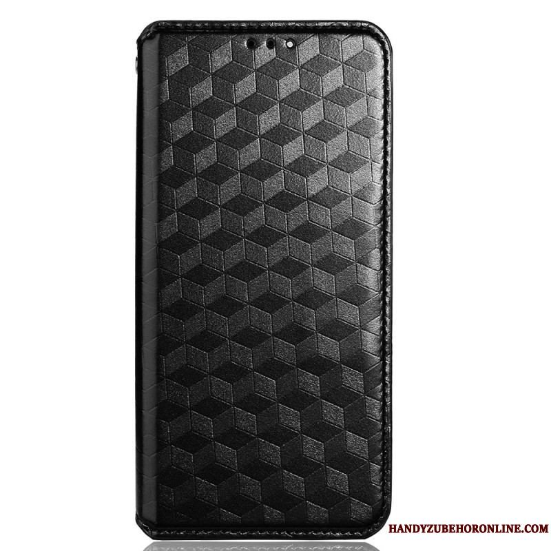 Cover Huawei P60 Pro Flip Cover 3d-mønster