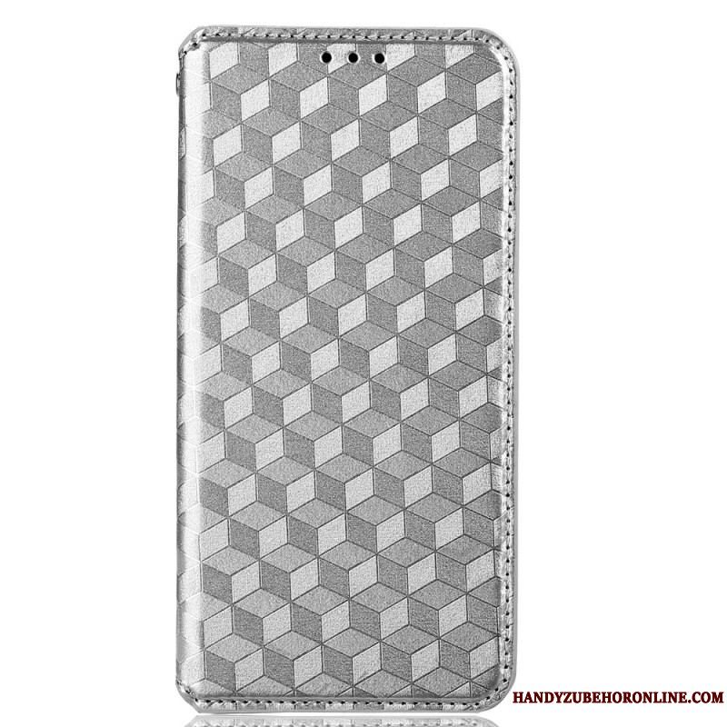 Cover Huawei P60 Pro Flip Cover 3d-mønster