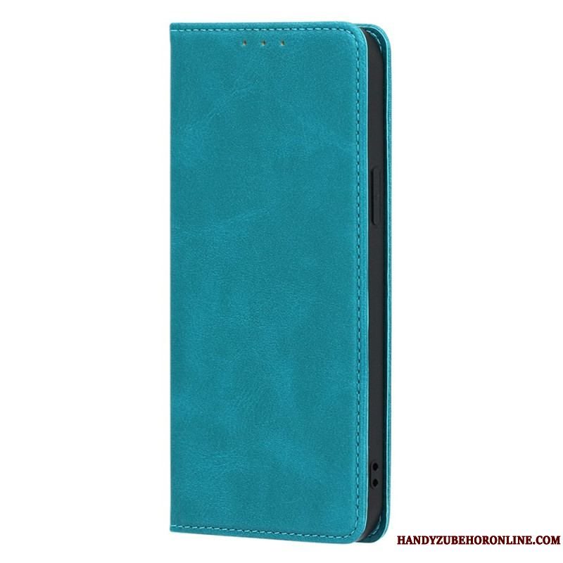 Cover Huawei P60 Pro Flip Cover Kalvetekstur