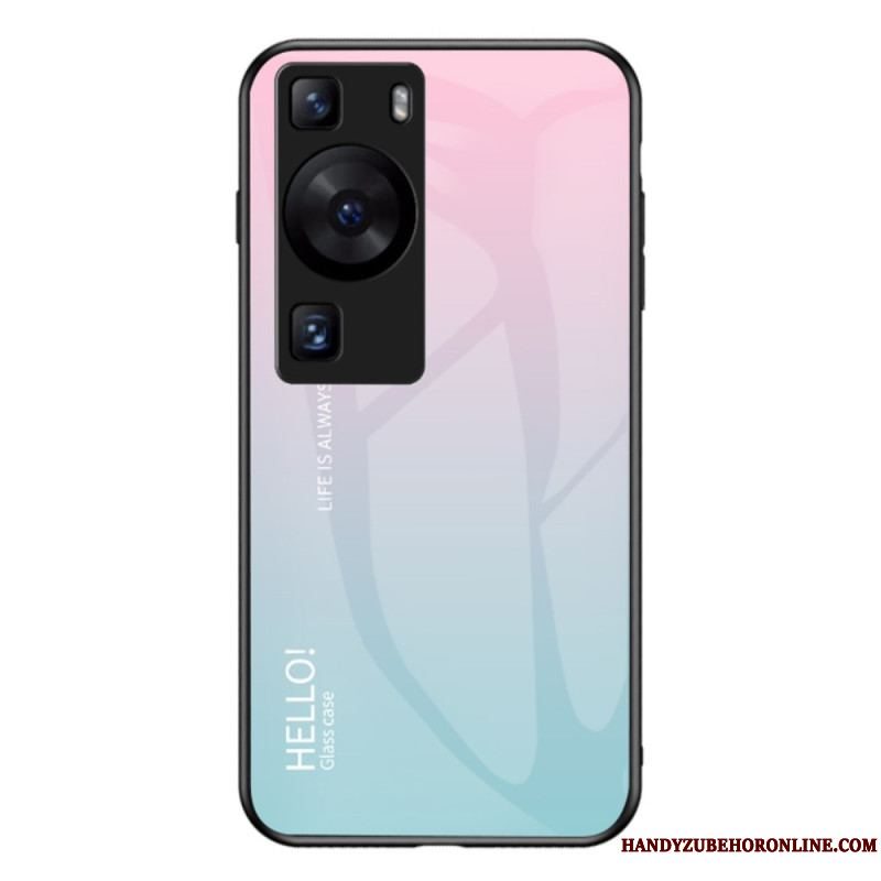 Cover Huawei P60 Pro Hej Hærdet Glas