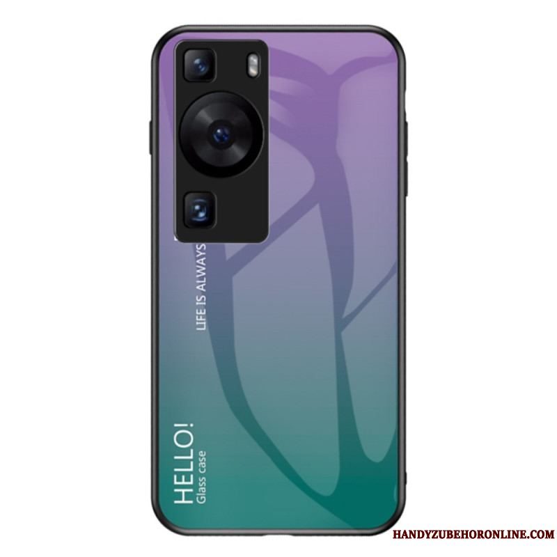 Cover Huawei P60 Pro Hej Hærdet Glas