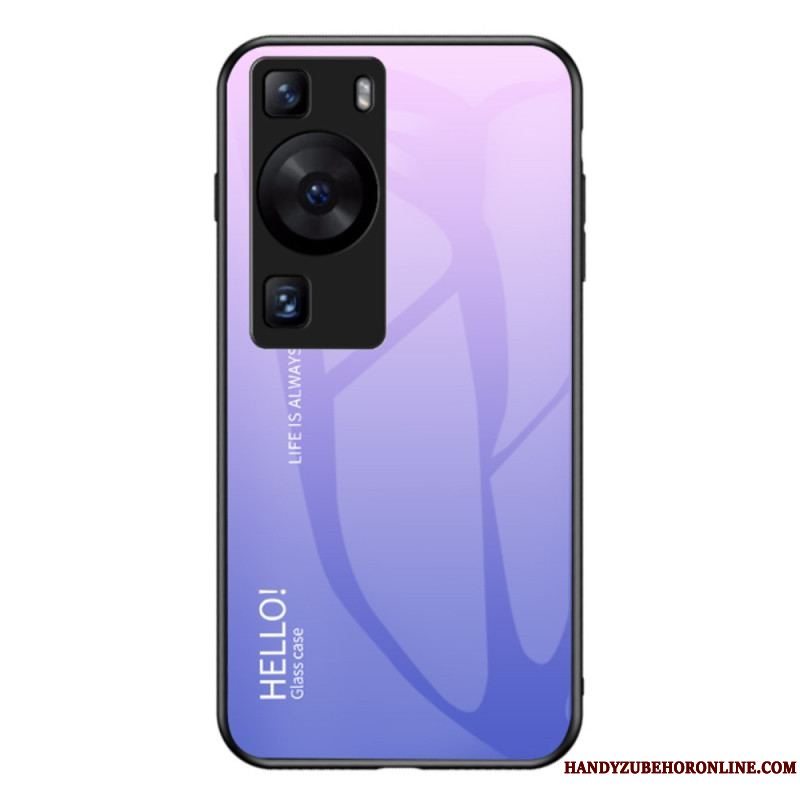 Cover Huawei P60 Pro Hej Hærdet Glas