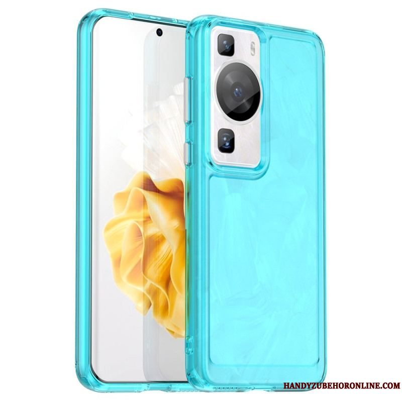 Cover Huawei P60 Pro Transparent Candy Series