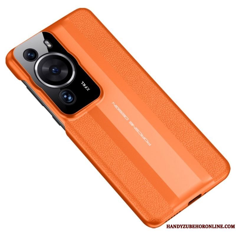 Cover Huawei P60 Pro Ægte Læder