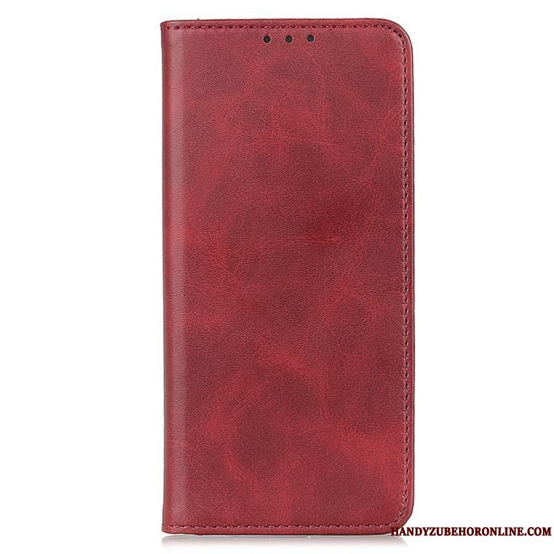 Cover Moto G73 5G Flip Cover Elegance Split Læder