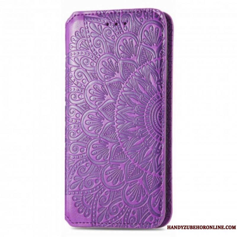 Cover Motorola Edge 20 Pro Flip Cover Mandala