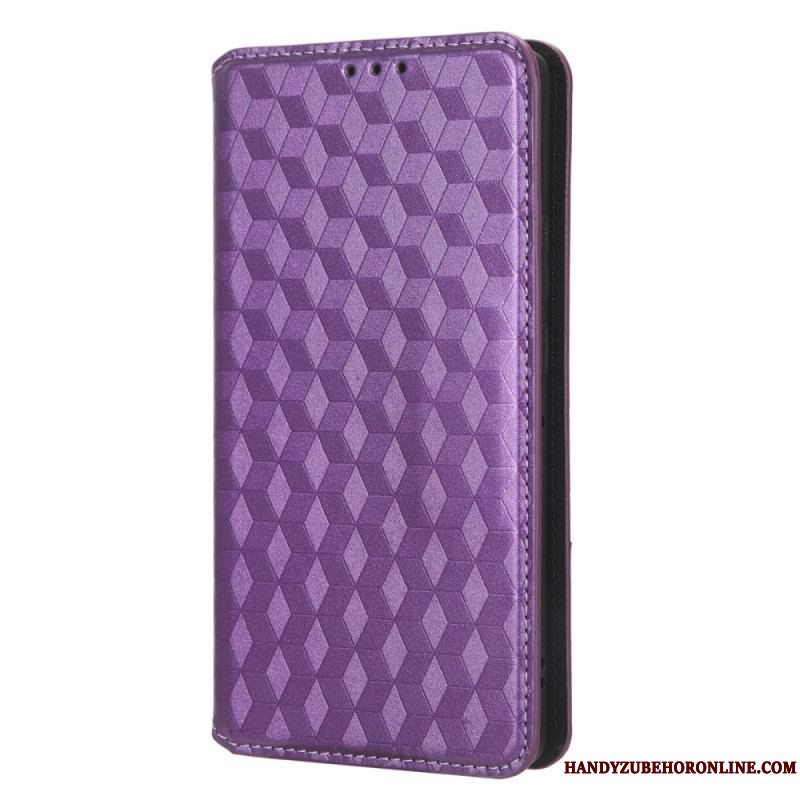 Cover Motorola Edge 40 Pro Flip Cover 3d Mønster