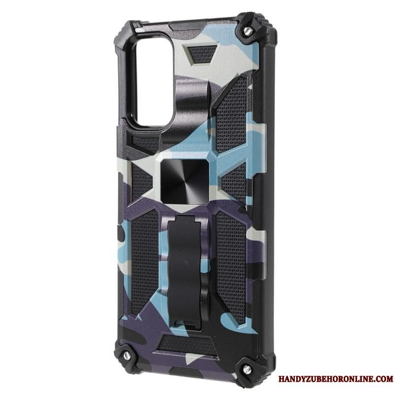 Cover Samsung Galaxy A13 5G / A04s Camouflage Aftagelig Støtte