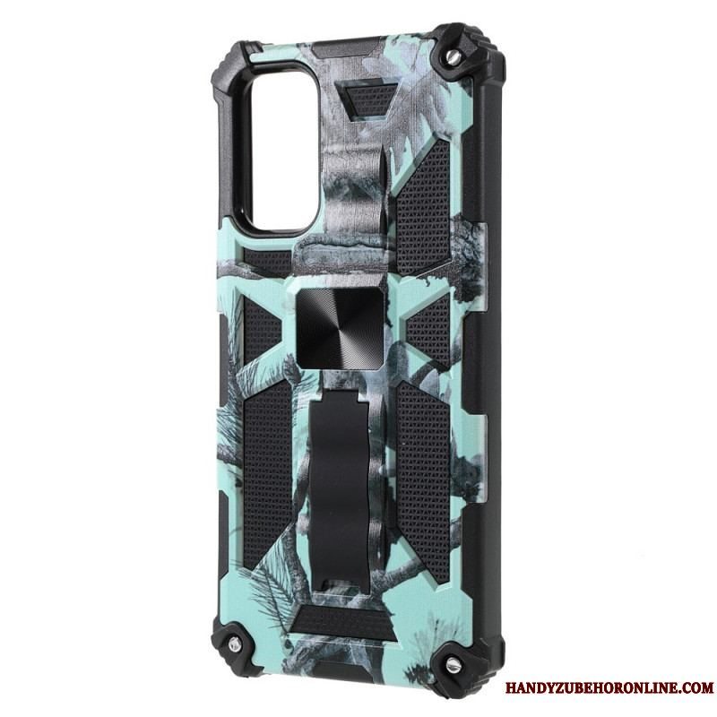 Cover Samsung Galaxy A13 5G / A04s Camouflage Aftagelig Støtte