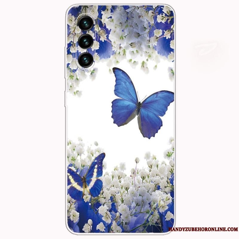 Cover Samsung Galaxy A13 5G / A04s Design Sommerfugle