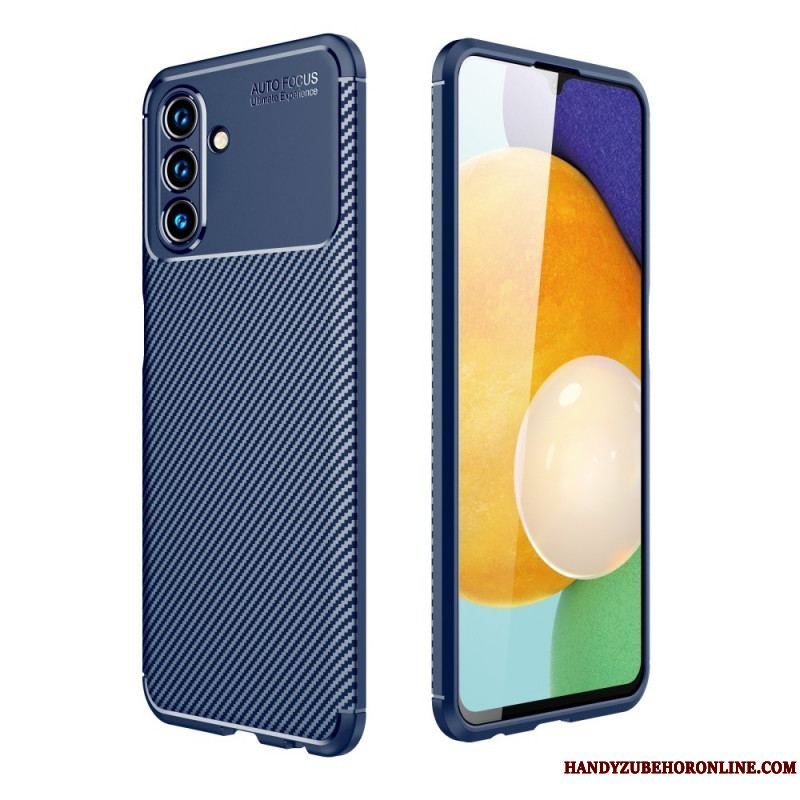 Cover Samsung Galaxy A13 5G / A04s Fleksibel Kulfibertekstur