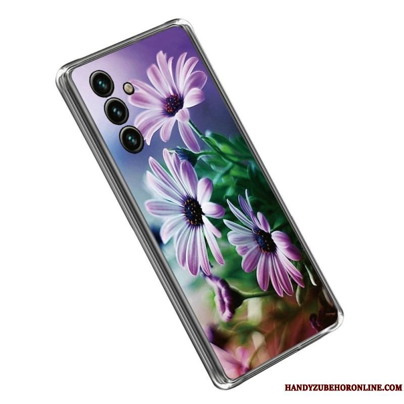 Cover Samsung Galaxy A14 / A14 5G Blomster Silikone