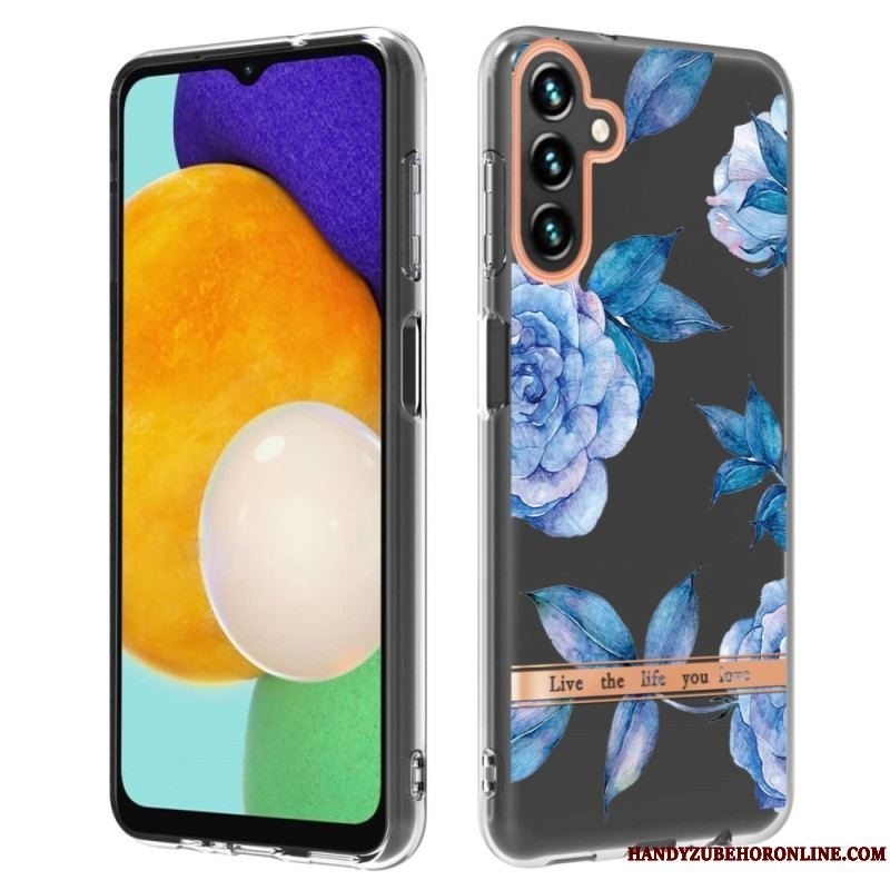 Cover Samsung Galaxy A14 / A14 5G Farverige Blomster