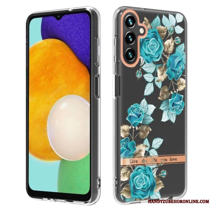 Cover Samsung Galaxy A14 / A14 5G Farverige Blomster