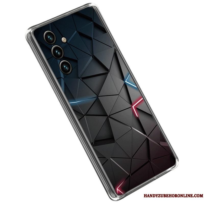 Cover Samsung Galaxy A14 / A14 5G Fleksibel Geometri