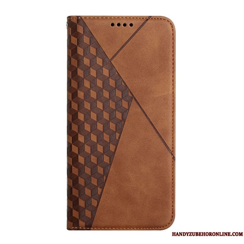 Cover Samsung Galaxy A14 / A14 5G Flip Cover 3d Mønster