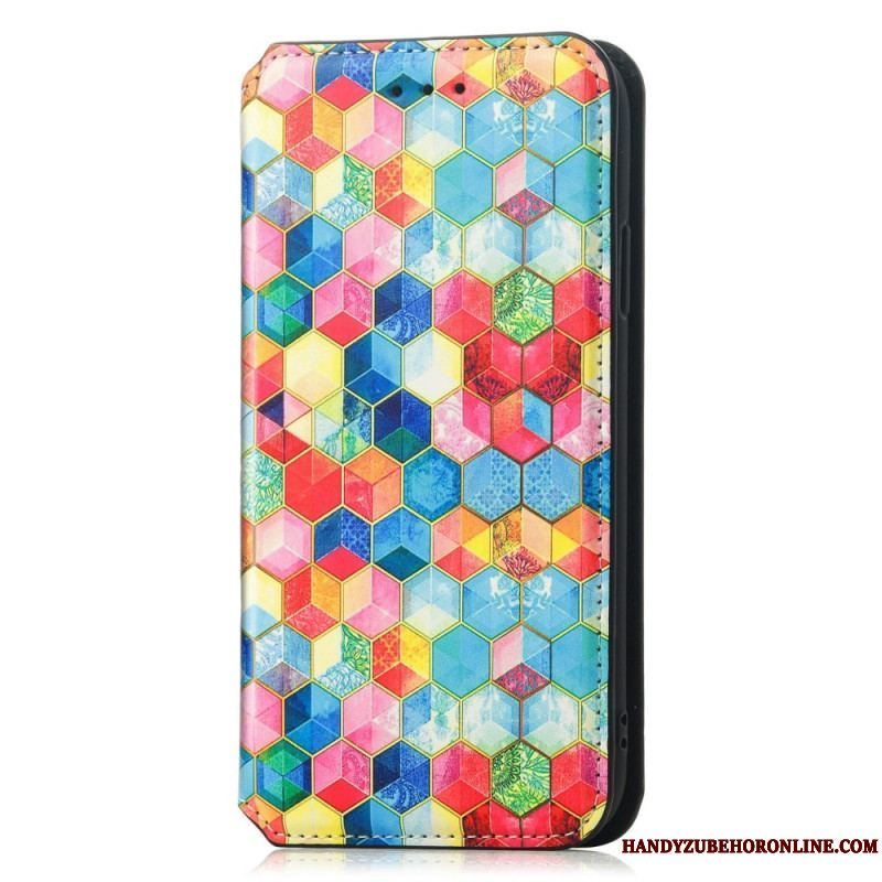 Cover Samsung Galaxy A14 / A14 5G Flip Cover Caseneo Rfid Design