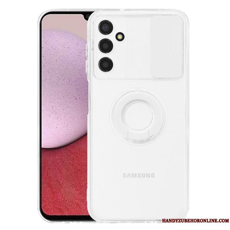 Cover Samsung Galaxy A14 / A14 5G Gennemsigtig Med Ring-support