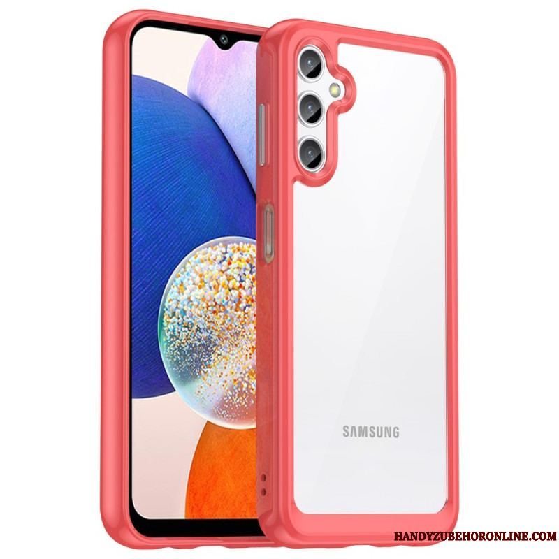 Cover Samsung Galaxy A14 / A14 5G Hybrid Ramme Kofanger