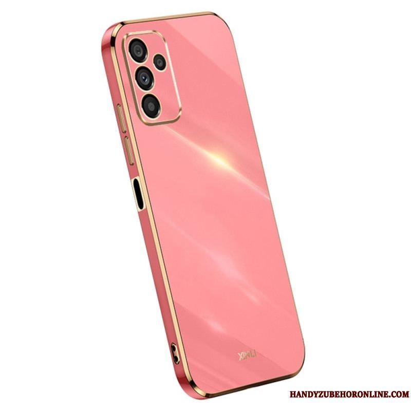 Cover Samsung Galaxy A14 / A14 5G Silikone Guldkanter