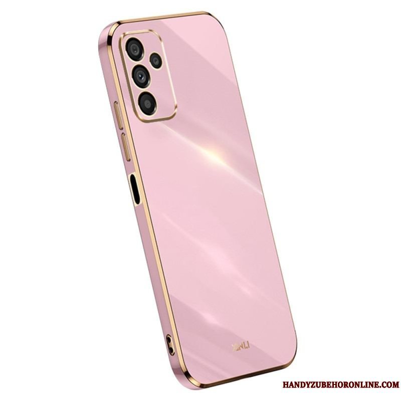 Cover Samsung Galaxy A14 / A14 5G Silikone Guldkanter