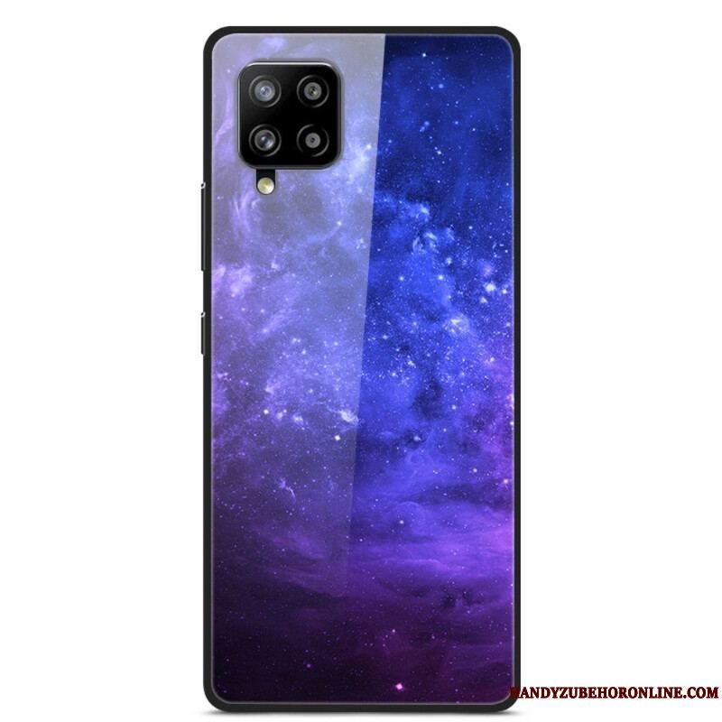 Cover Samsung Galaxy A42 5G Glas Og Silikone Galaxy