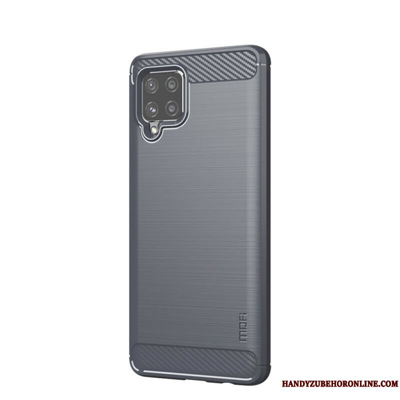 Cover Samsung Galaxy A42 5G Mofi Børstet Kulfiber