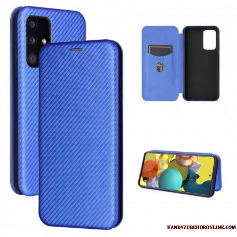 Cover Samsung Galaxy A52 4G / A52 5G / A52s 5G Flip Cover Kulfiber