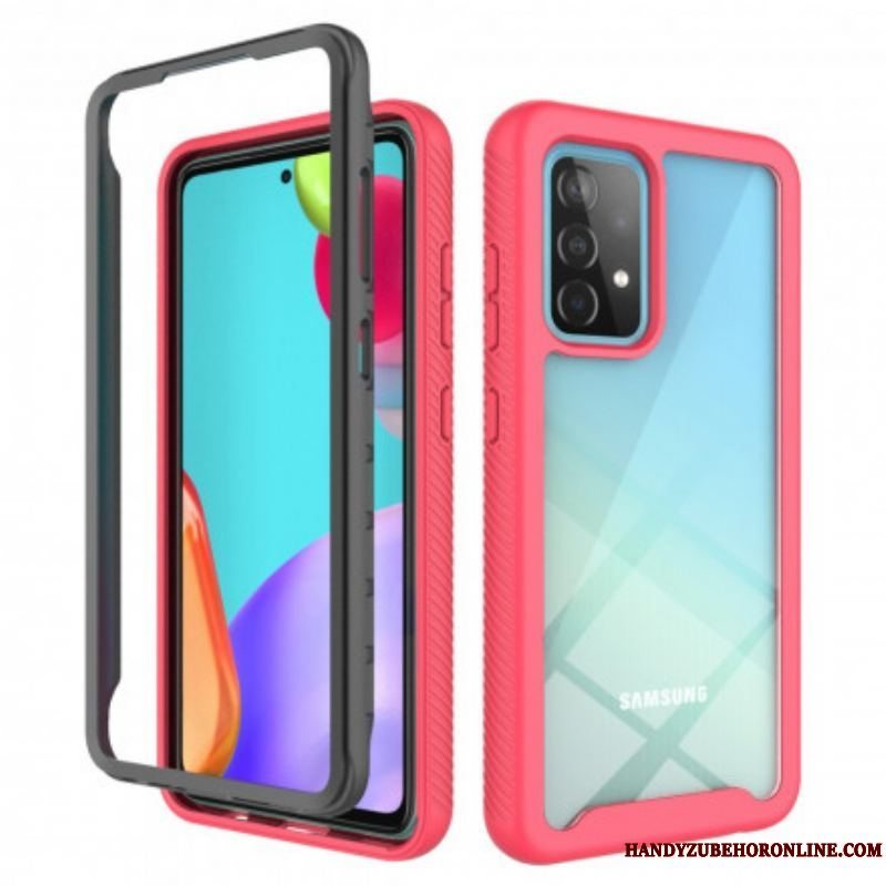 Cover Samsung Galaxy A52 4G / A52 5G / A52s 5G Hybrid Design Silikone Kanter