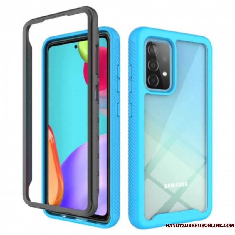 Cover Samsung Galaxy A52 4G / A52 5G / A52s 5G Hybrid Design Silikone Kanter