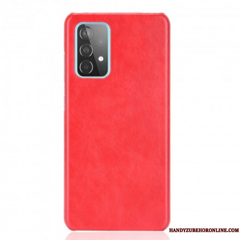 Cover Samsung Galaxy A52 4G / A52 5G / A52s 5G Litchi Læderstil