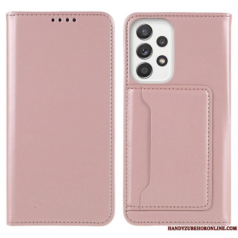 Cover Samsung Galaxy A53 5G Flip Cover Kortholder Stativ