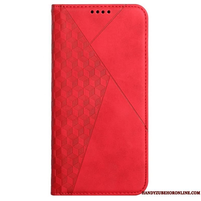 Cover Samsung Galaxy A53 5G Flip Cover Stil Læder 3d Mønster