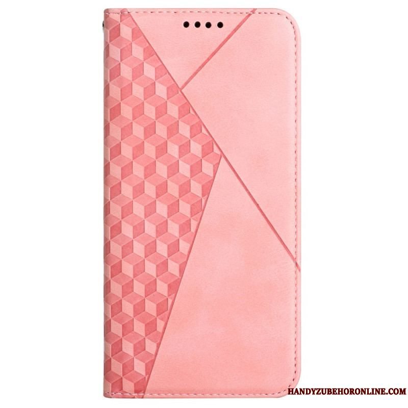 Cover Samsung Galaxy A53 5G Flip Cover Stil Læder 3d Mønster