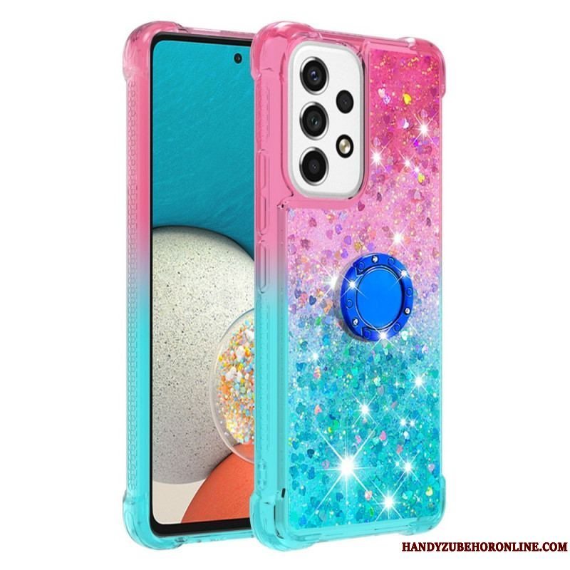 Cover Samsung Galaxy A53 5G Glitter Ring-bracket