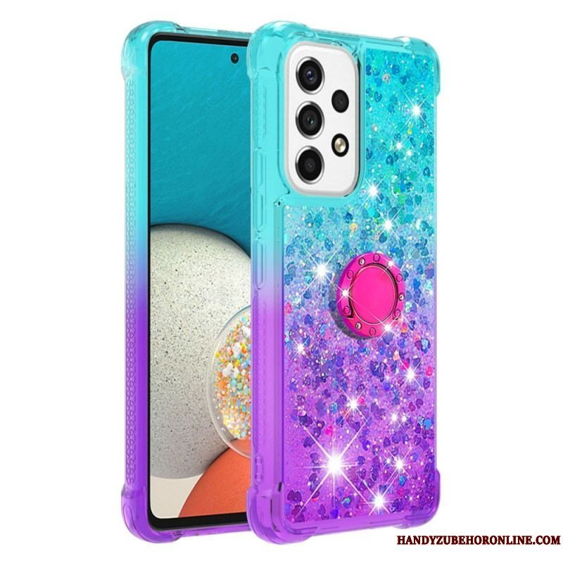 Cover Samsung Galaxy A53 5G Glitter Ring-bracket