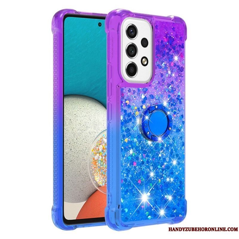 Cover Samsung Galaxy A53 5G Glitter Ring-bracket