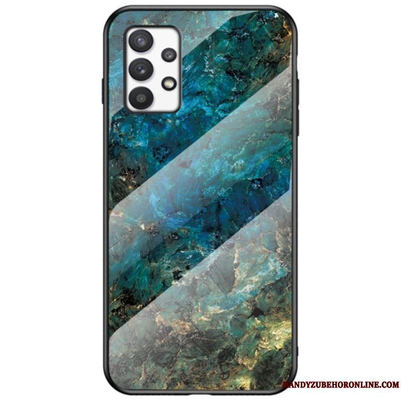 Cover Samsung Galaxy A53 5G Marmorfarver Hærdet Glas