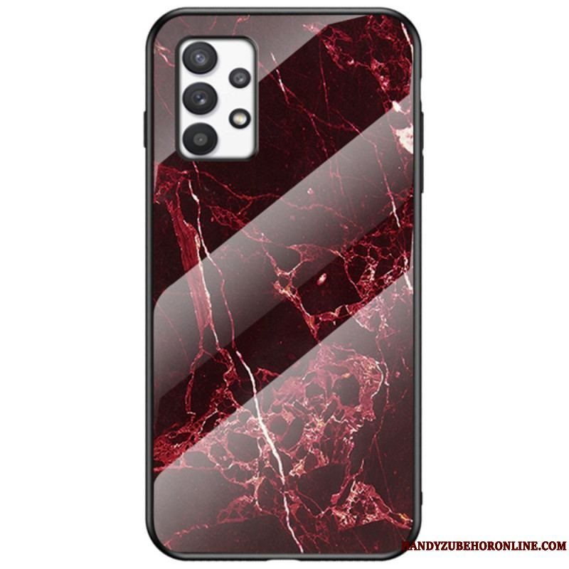 Cover Samsung Galaxy A53 5G Marmorfarver Hærdet Glas