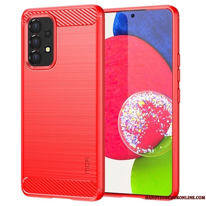 Cover Samsung Galaxy A53 5G Mofi Børstet Kulfiber