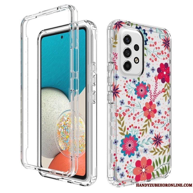 Cover Samsung Galaxy A53 5G Sømløse Blomster