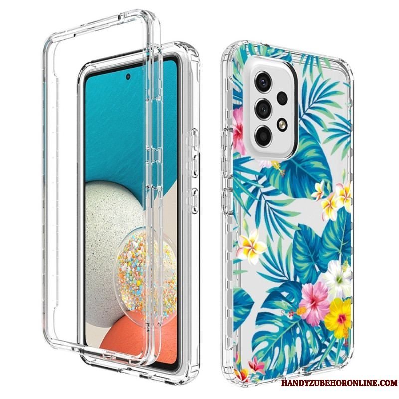 Cover Samsung Galaxy A53 5G Sømløse Blomster