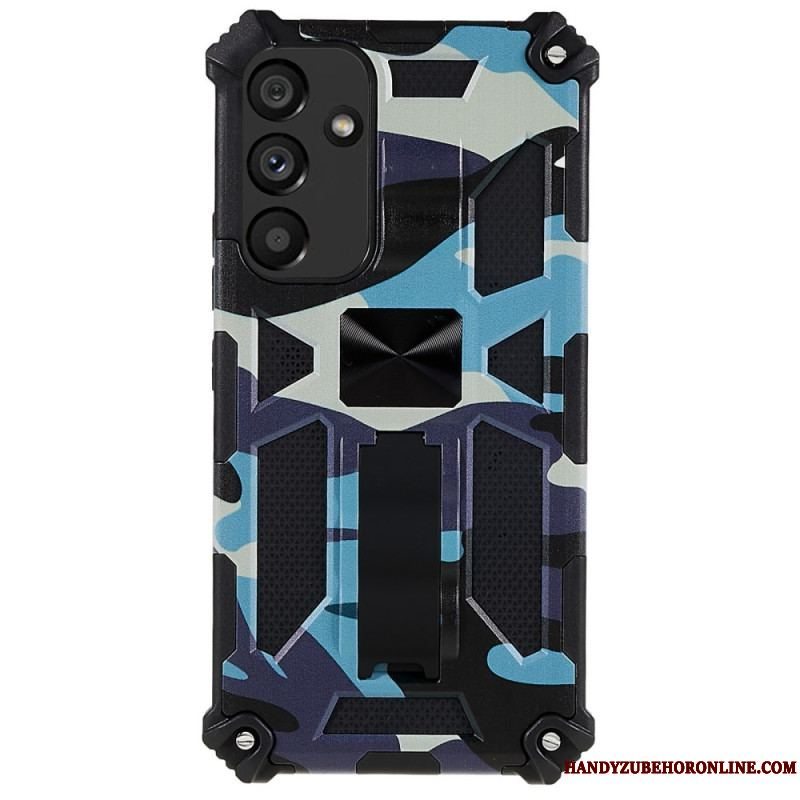 Cover Samsung Galaxy A54 5G Camouflage Aftagelig Støtte